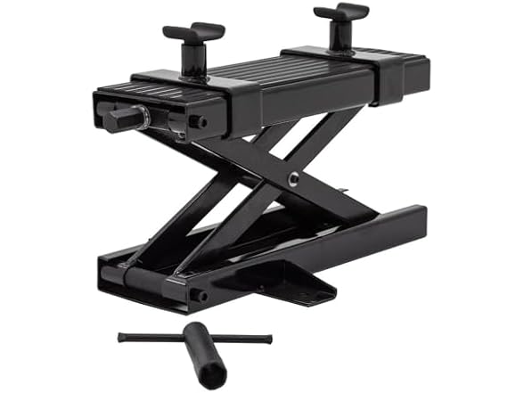Black Widow Steel Motorcycle Jack