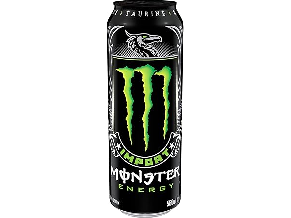 12PK Monster, Energy Drink, 18.6 Ounce