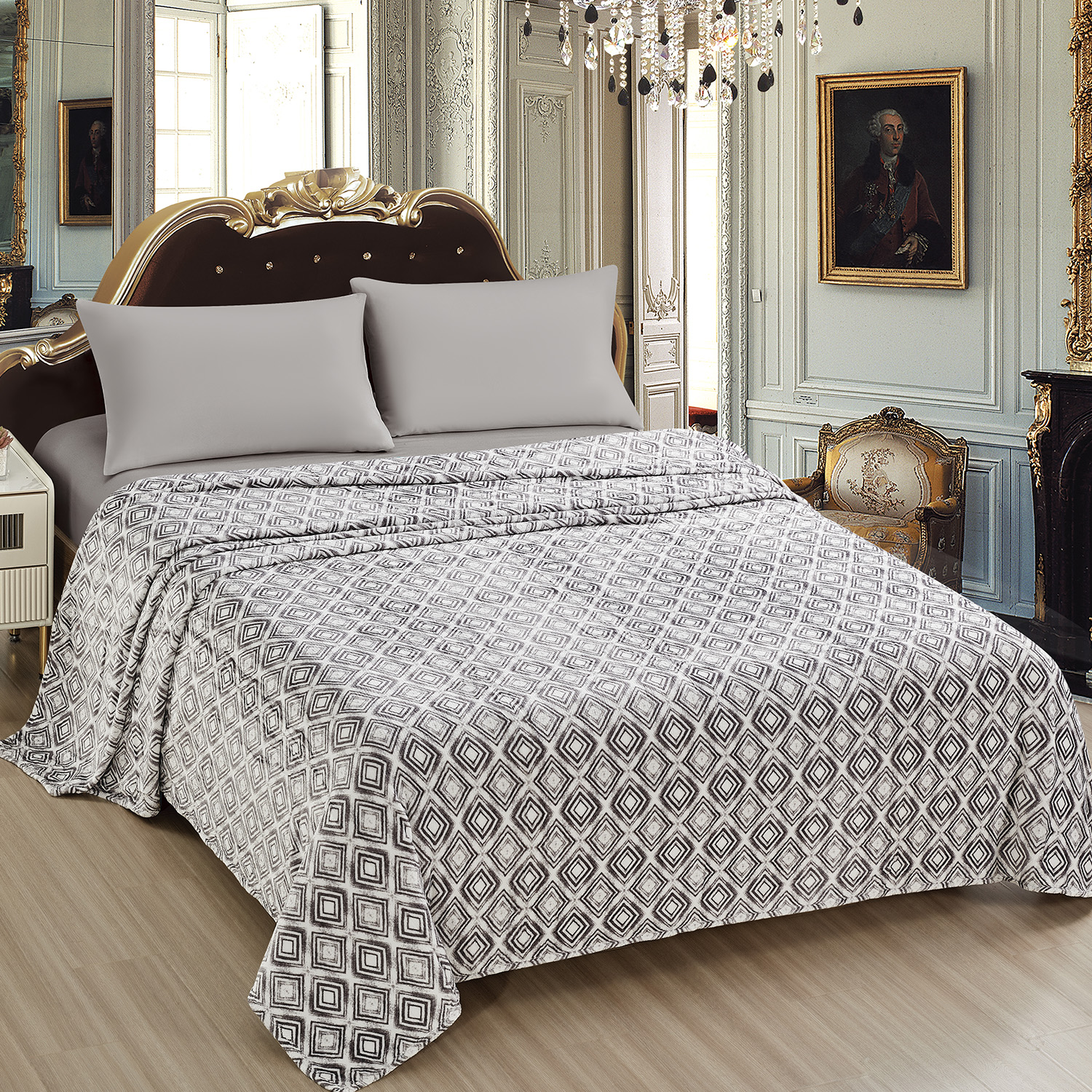 Ultra-Soft Lightweight Printed Blanket - Gallery 10
