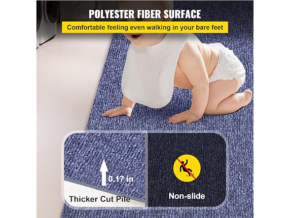 Deep Blue Marine Carpet 6 ft x 13.1 ft Marine