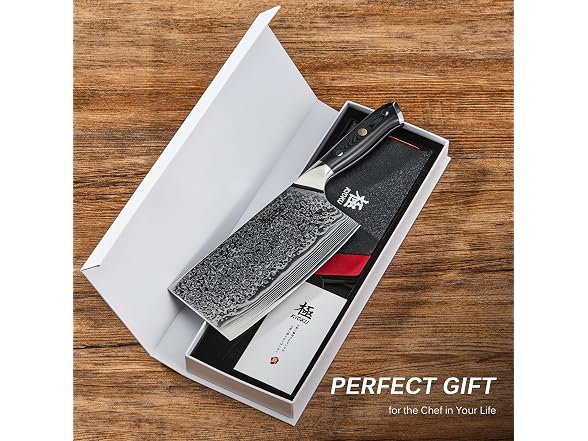 KYOKU Vegetable Cleaver Knife - 7"