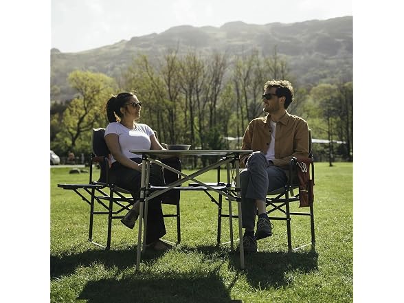 SUNNYFEEL Red Oversized Camping Chair