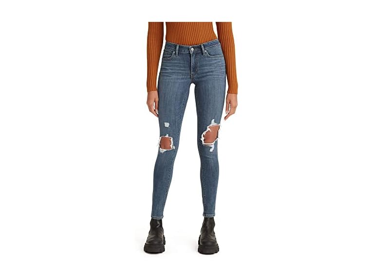 Levis Womens 501 Skinny Jeans - Gallery 17