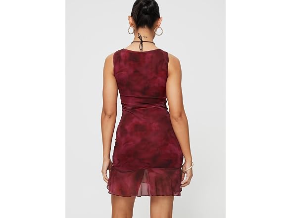 Princess Polly Molita Ruffle Hem Mini Dress