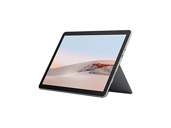 Microsoft Surface Go 2 10.5" 2-in-1 Tablet with 4G LTE Advanced, Intel Core m3 8100Y 1.1GHz, 8GB RAM, 256GB SSD, Windows 10 Pro, Silver (Open Box)