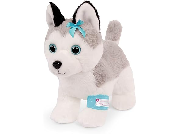 Pucci Pups – Plush Husky – Dog Carrier