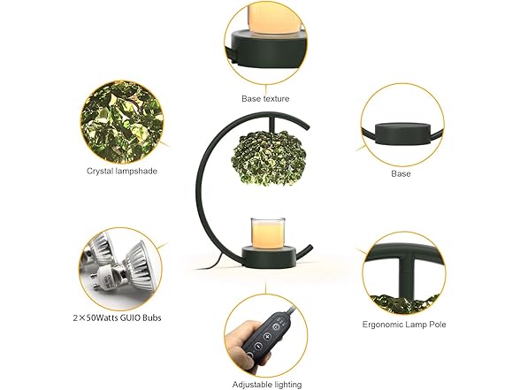 Yeuslor Candle Warmer Lamp