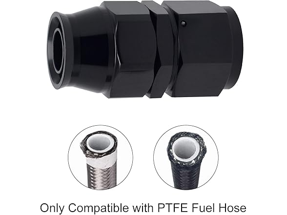 VehiMata 3AN PTFE Hose End Fitting 2pc