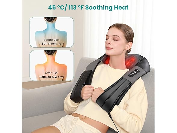 Nekteck Shiatsu Neck Massager