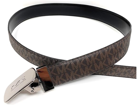 Michael Kors Men (OS) Cut Reversible PVC MK Belt