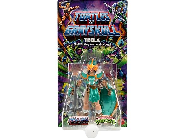 Origins Turtles of Grayskull Teela Action Figure Toy