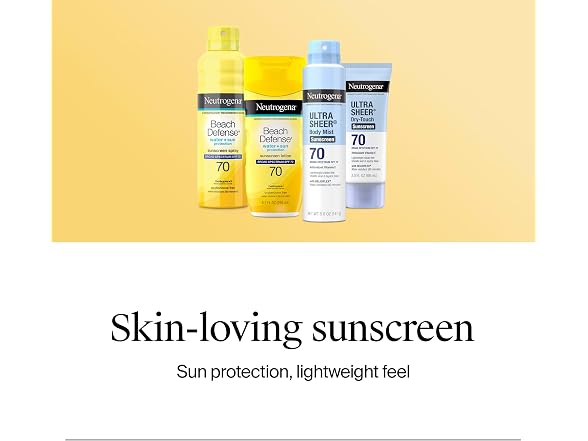 Neutrogena Ultra Sheer Sunscreen SPF 70 3 fl oz