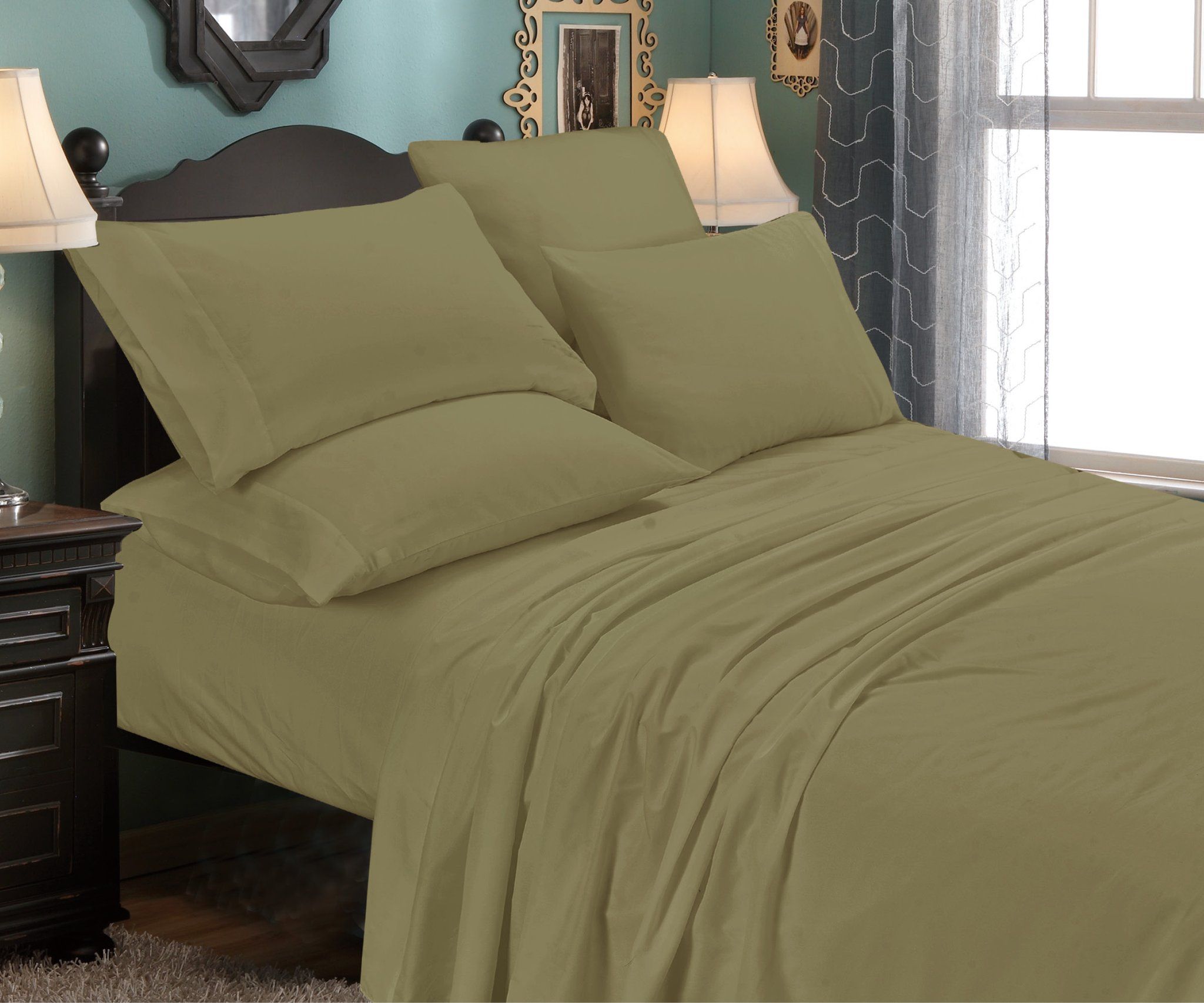Premium Quality Super Soft Bed Sheet Set - Gallery 39