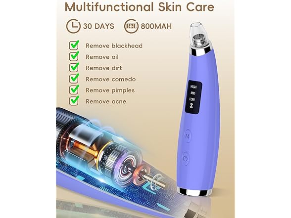 Facial Pore Blackhead Remover Vacuum