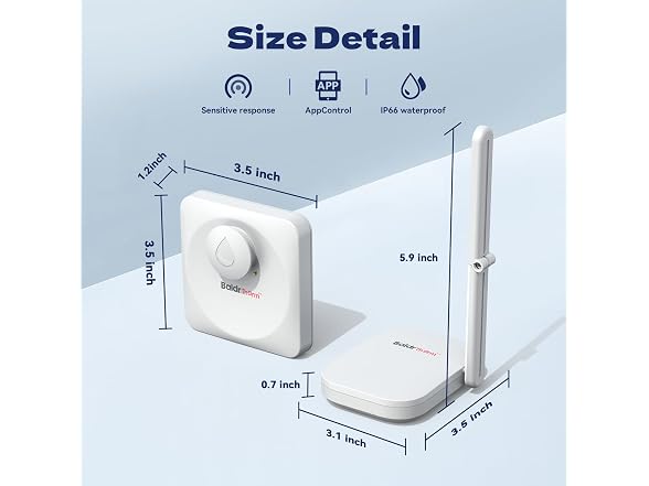 Baldr Smart Water Leak Detector Wireless Wi-Fi Water Sensor - Gallery 7