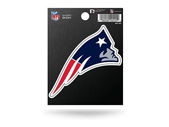New England Patriots Short Sport Decal