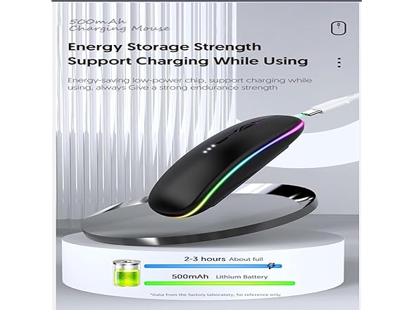 10-Pack Wireless Bluetooth Mouse Black