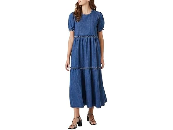 Forever 21 (S) Ruffle Tiered Maxi Dress