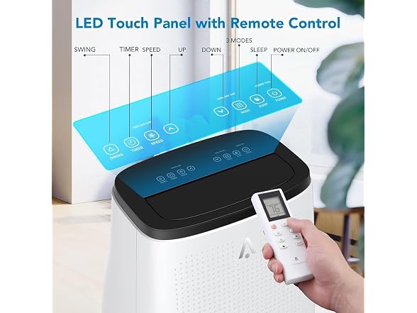 15,000 BTU Portable Air Conditioner for 850 Sq Ft