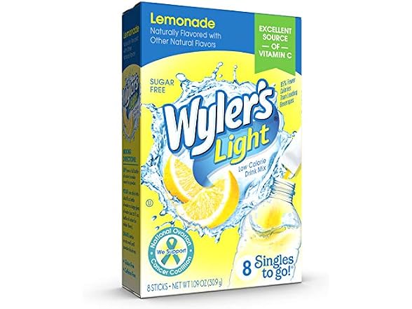 Wyler's Light Singles Water Drink Mix
