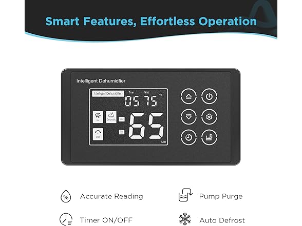 Airecoler 125 Pints Commercial Dehumidifier