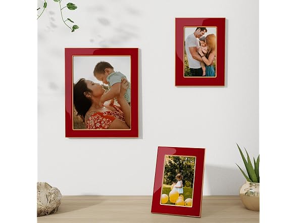 Fun Memories Enamel Picture Frame 3Pk