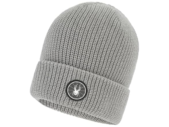 Spyder Mens Fleece Lined Cuff Logo Beanie