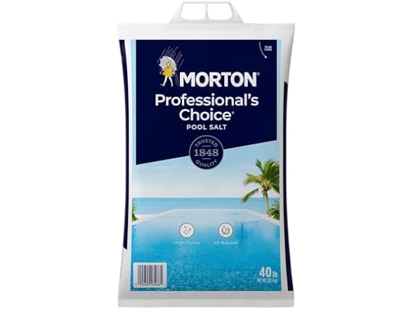 MORTON SALT F134660000 Pro Pool Salt