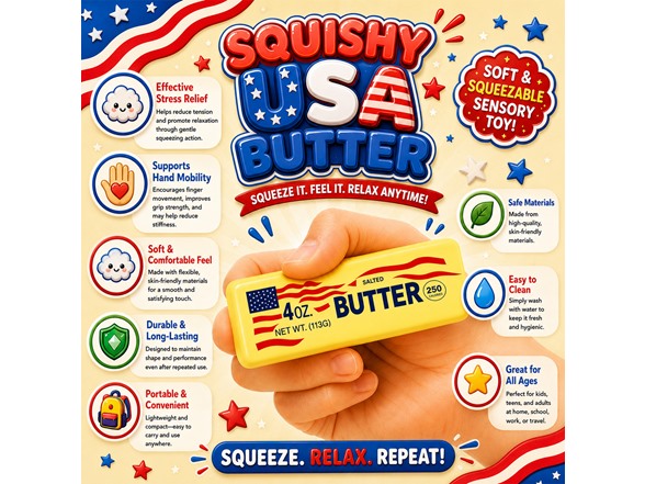 Twilight Squishy Sensory Toys Butter USA - Your Choice