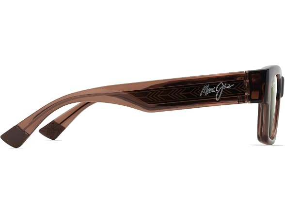 Maui Jim Ht Kenui Shiny Trans Light Brn