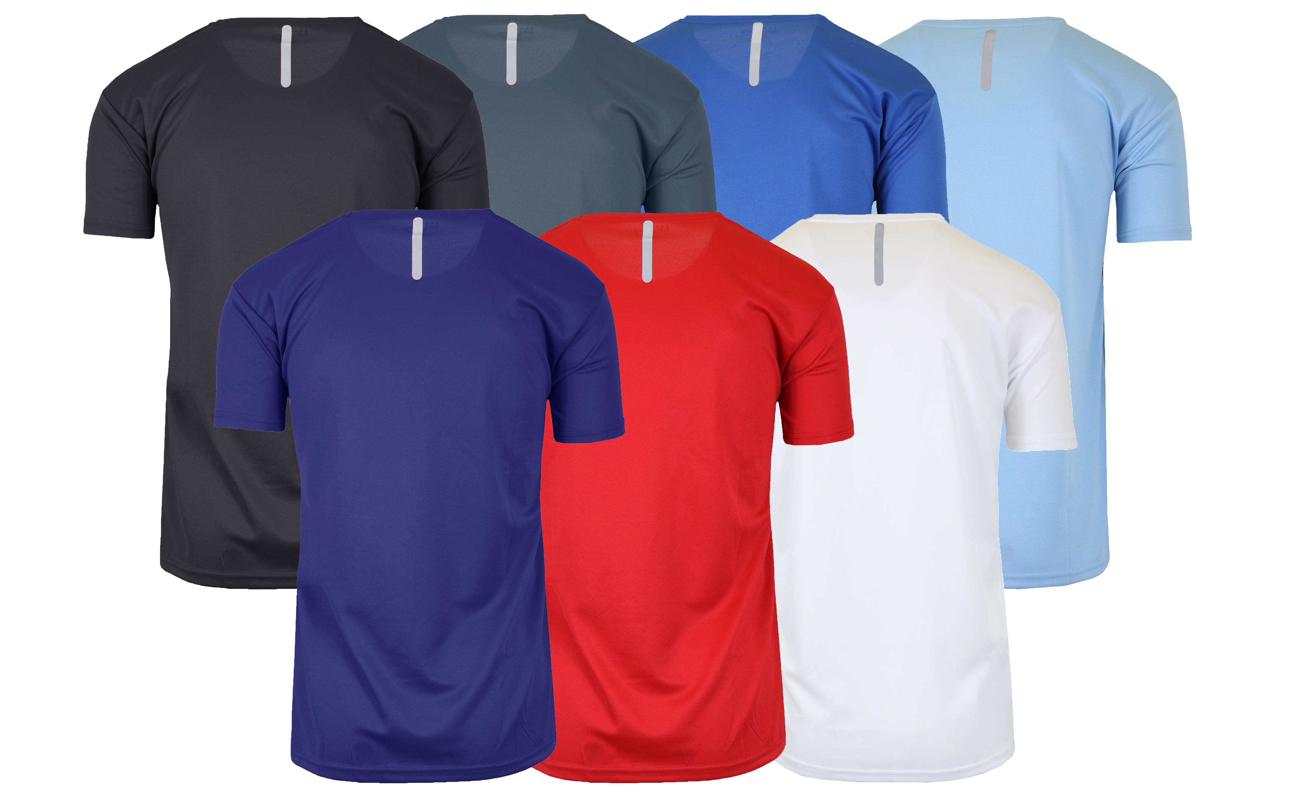 5Pk Mens S/S Performance Active Tee - Gallery 14
