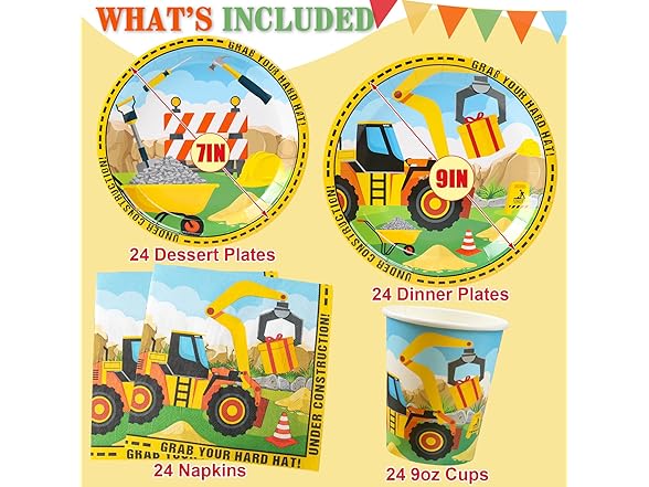 Construction Birthday Party
