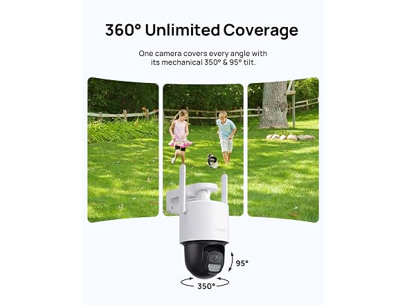 Anona Solar Security Camera 2Pk