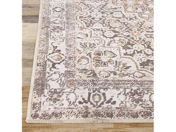 Superior 10'x14' Geometric Floral Medallion Indoor Area Rug