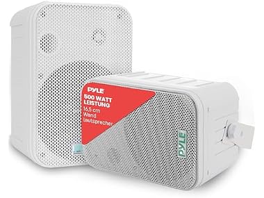 $49.99, Was $96.99, 48% Off! Pyle 6.5" Waterproof Outdoor Speakers (Pair) dealfomo