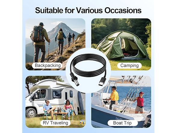 UBeesize Starlink Mini 10FT USB-C to DC