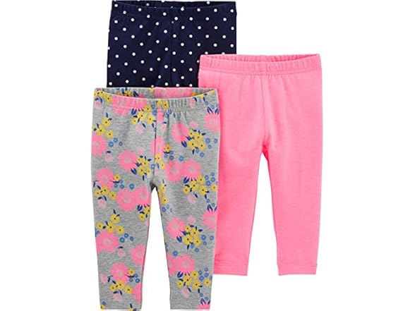 Simple Joys Girls Leggings (3-6M)