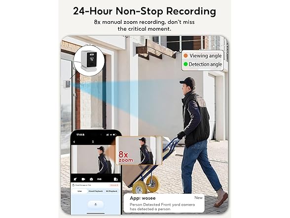 CowWolf Window Camera for Home Security