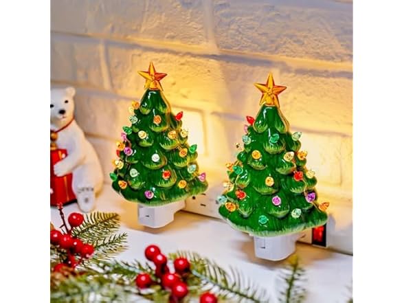 KISIQI 2Pk Christmas Night Lights