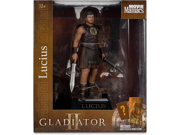 McFarlane Toys- Lucius (Gladiator II) 6in Posed Figure