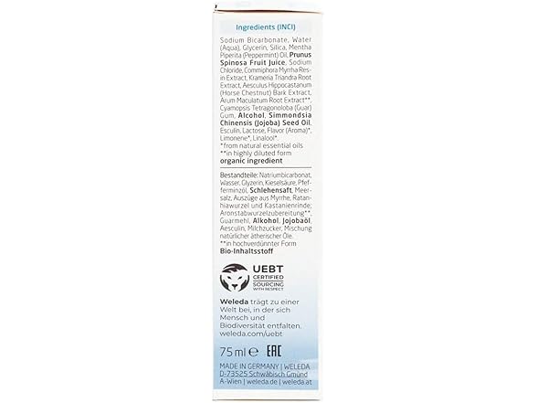 Weleda Natural Salt Toothpaste 2.5oz