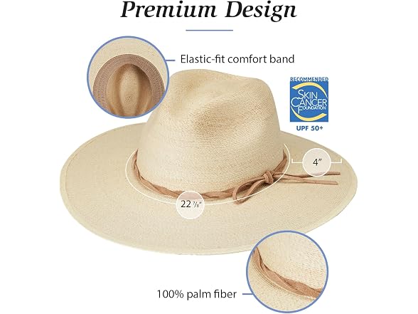 Wallaroo Hat Company Women (M) Tulum Fedora
