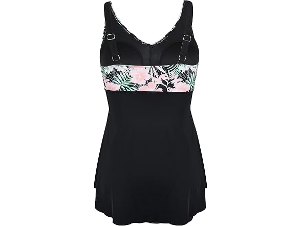 Septangle Women (16) Elegant Strap Swimsuit Dress