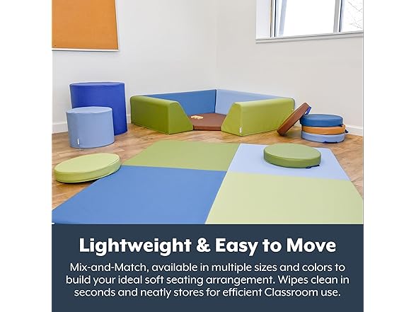 Children's Factory Round Floor Cushions for Classroom