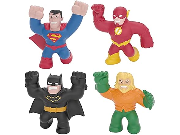 Jit Zu Heroes of Goo Jit Zu Licensed DC - 4Pk