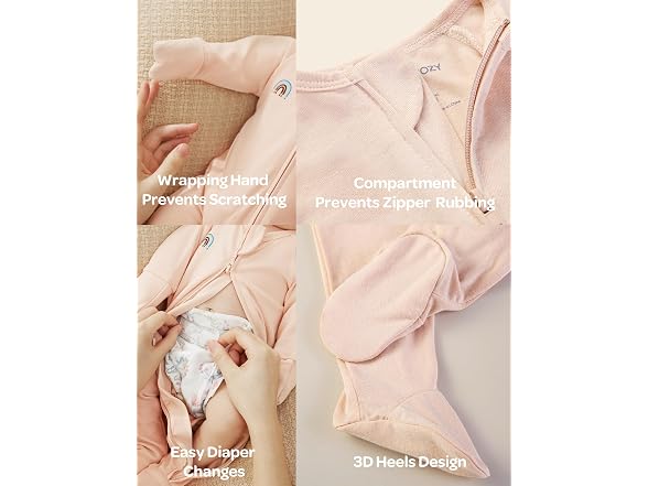 Baby Pajamas for Boys & Girls, 0-24M