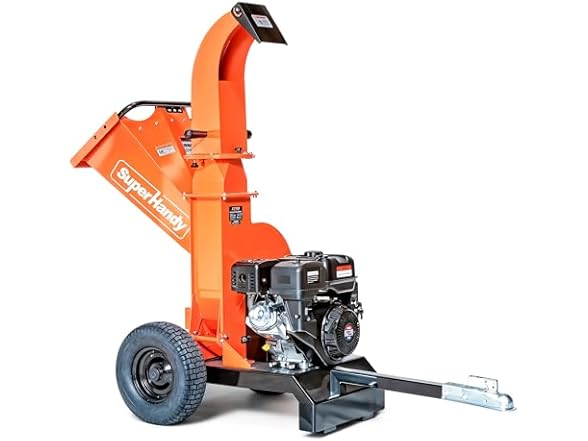 SuperHandy Towable Wood Chipper