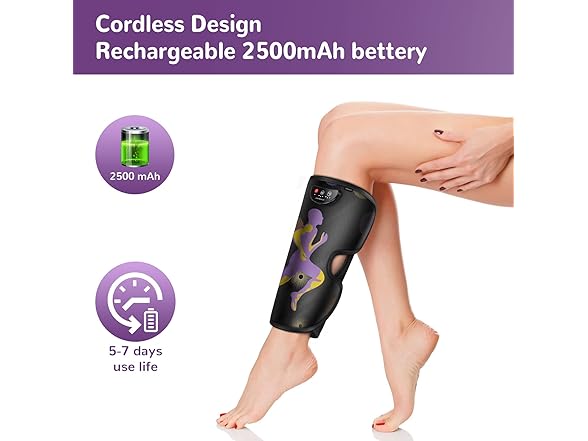 QUINEAR Rechargeable Leg Massager