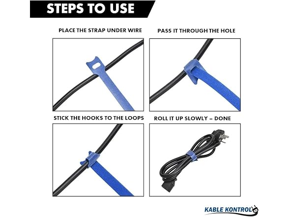 Kable Kontrol Cable Ties 20pk 7"