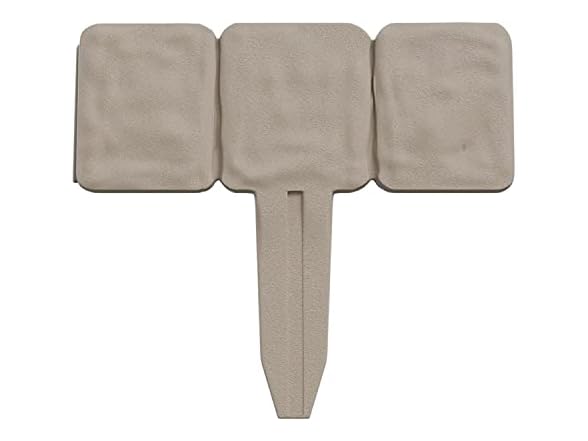 Garden Edging - 10-Piece Outdoor Decorative Flower Bed Border